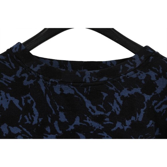 Marni Mens Sweater Size XL IT 54 Blue Camouflage Viscose Sweatshirt - Picture 4 of 11